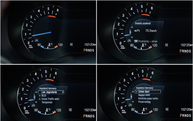 Ford EDGE cena 125500 przebieg: 152120, rok produkcji 2019 z Nowogród małe 781